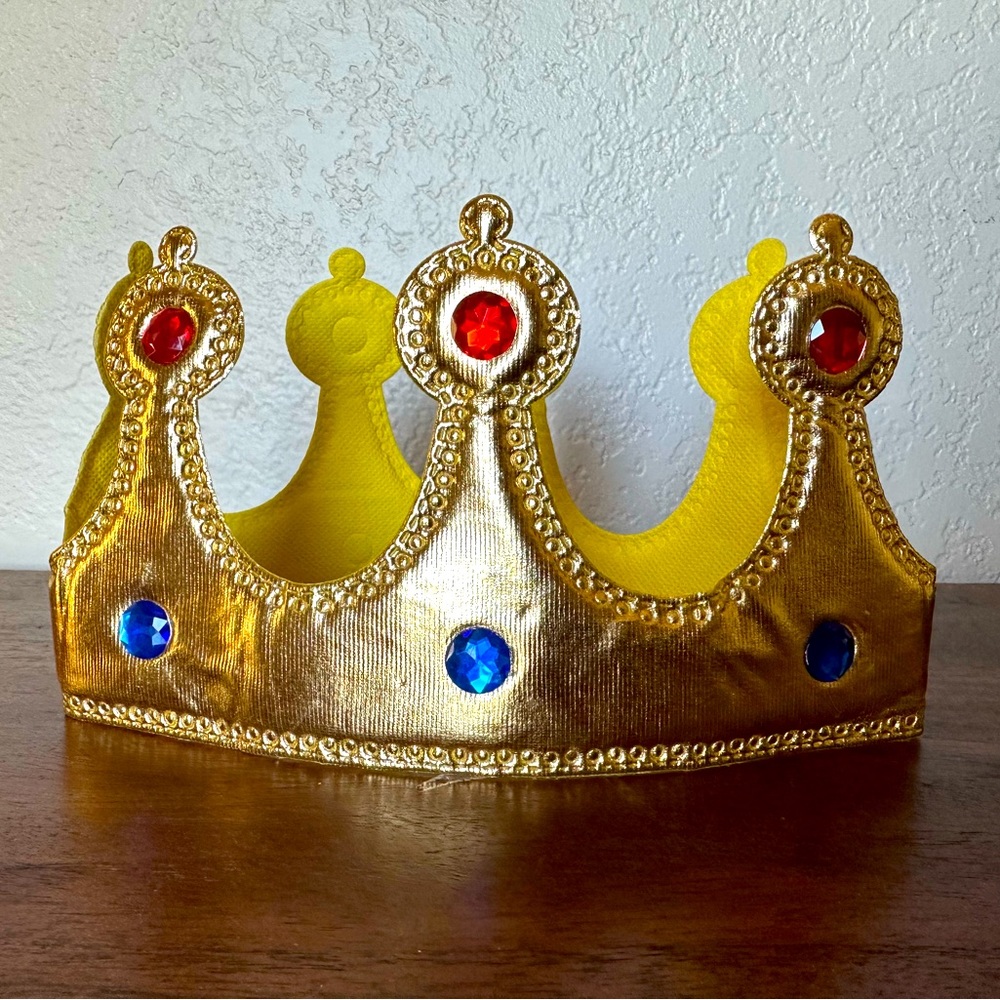 Kids Soft king queen Crown